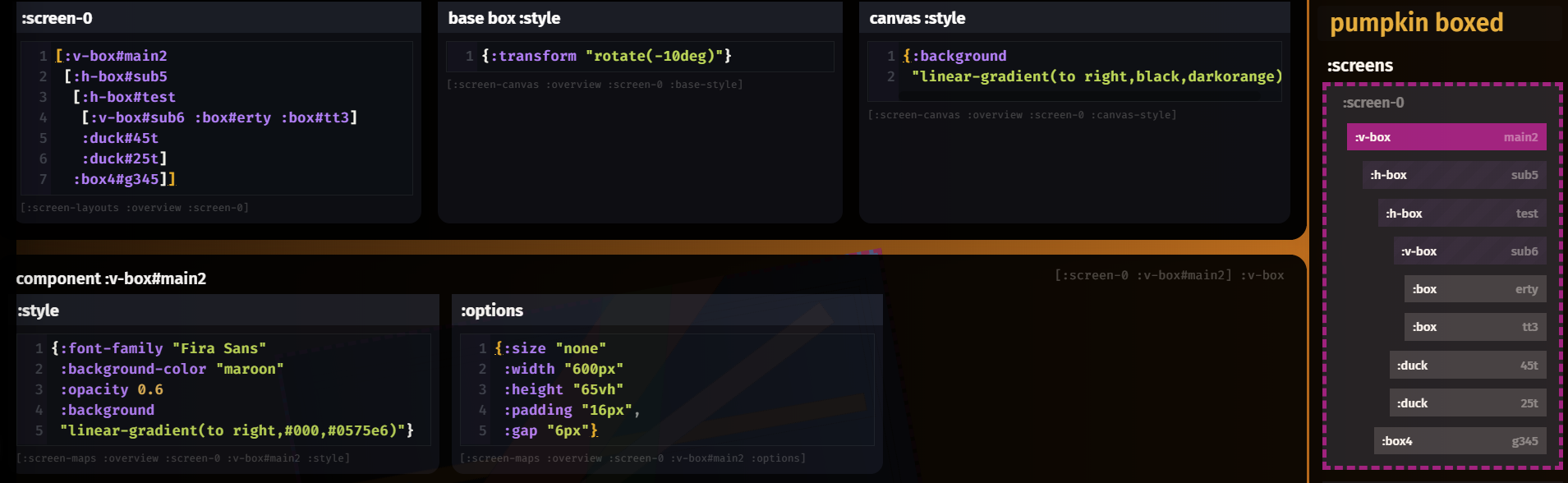 Screenception & Hoverzilla. Can a deeply flexible layout builder still be sane and understandable?